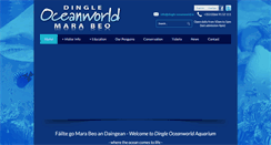 Desktop Screenshot of dingle-oceanworld.ie